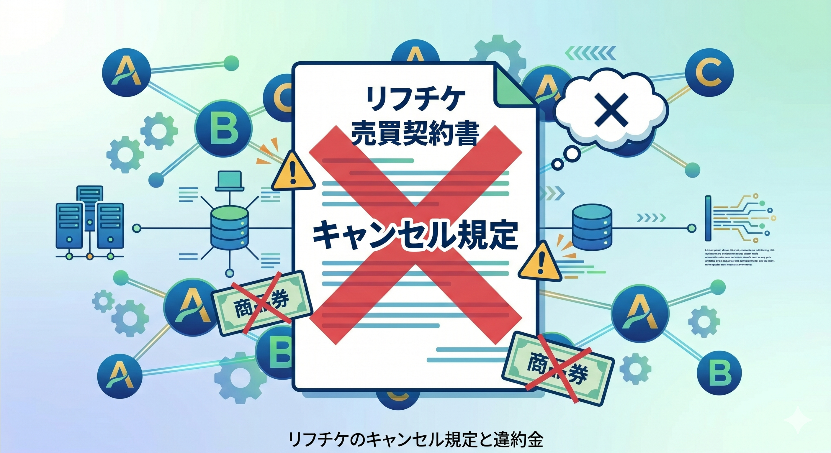 リフチケのキャンセル規定と違約金